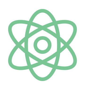 Atom renkli satırı simgesi