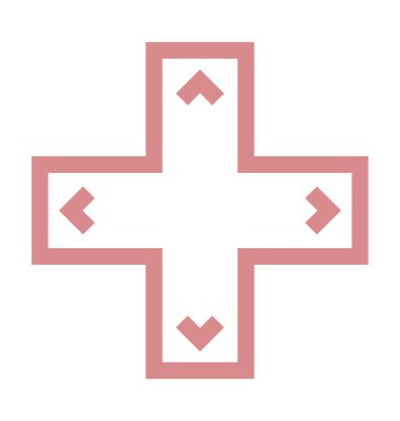 Kontrol düğmeleri renkli satırı simgesi