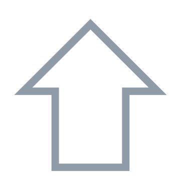 Renkli çizgi simgesini yukarı ok