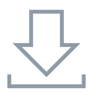 Ok renkli çizgi simgesini indirmek