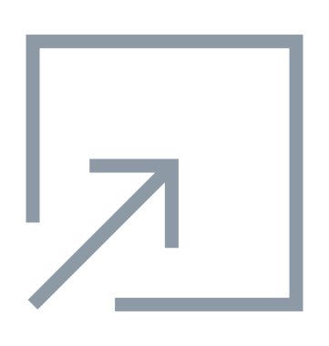 Ok renkli çizgi simgesi en aza indirmek