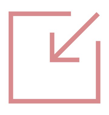 Ok renkli çizgi simgesi en aza indirmek