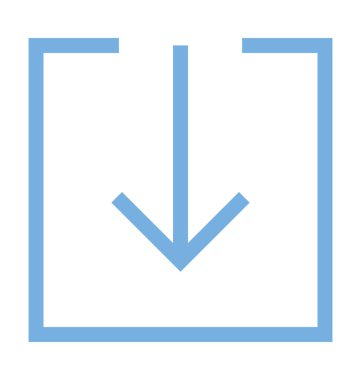 Web giriş renkli çizgi simgesi