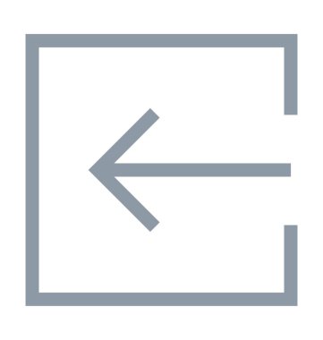 Web giriş renkli çizgi simgesi