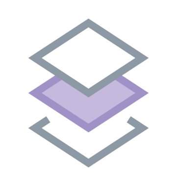 Kopyala Yapıştır renkli çizgi simgesini