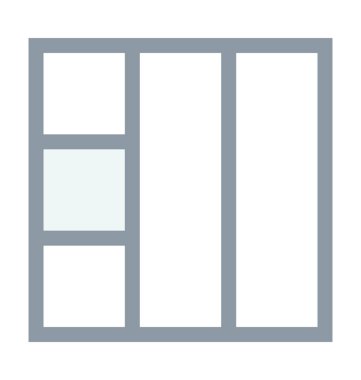 Web yapısı renkli çizgi simgesi