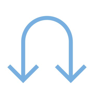 Renkli çizgi simgesi