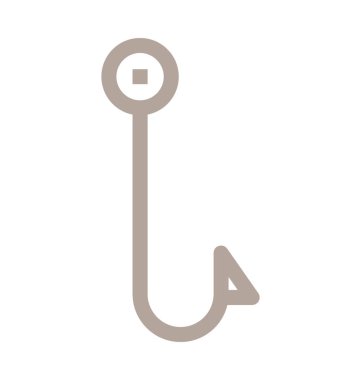 Balıkçılık Knot renkli satırı simgesi