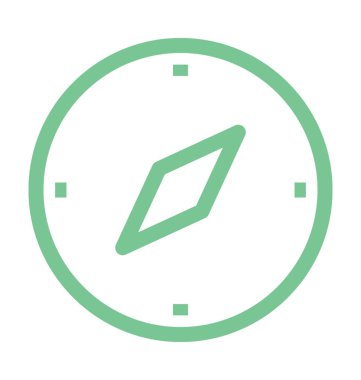 Pusula renkli satırı simgesi