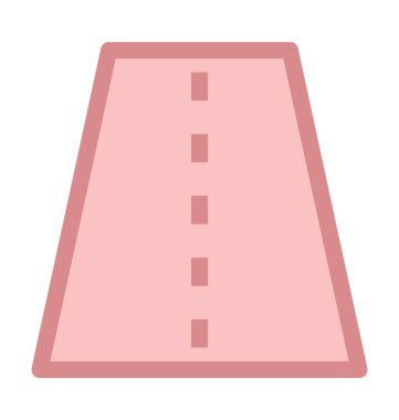 Yol renkli satırı simgesi