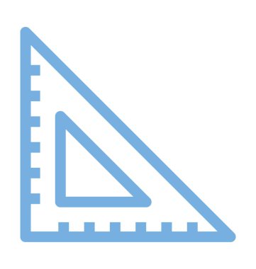 Set kare renkli satırı simgesi