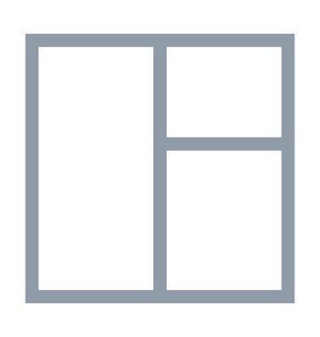 Web yapısı renkli çizgi simgesi