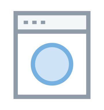 Web tarayıcı renkli çizgi simgesi