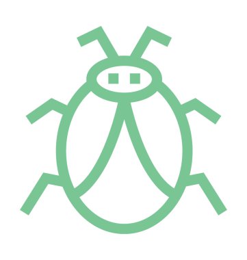 Hata işareti renkli satırı simgesi