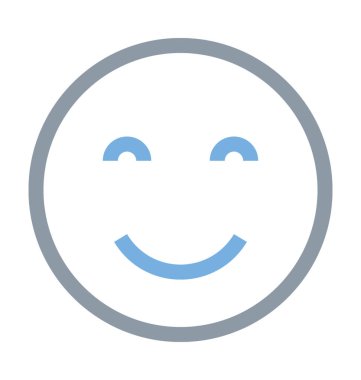 Gülen renkli satırı simgesi