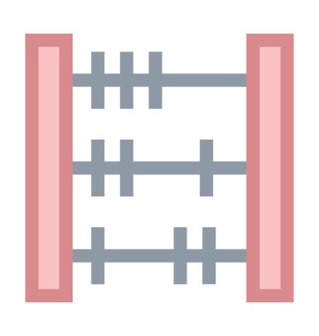 Abaküs renkli satırı simgesi