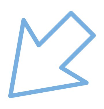 Ok renkli çizgi simgesi Yinele