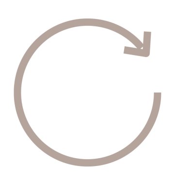 Yükleme ok renkli çizgi simgesi