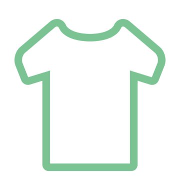 Gömlek renkli satırı simgesi