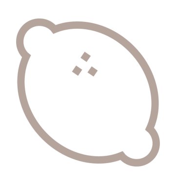 Limon renkli satırı simgesi