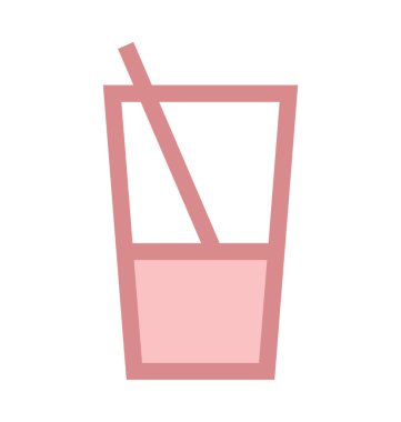 Suyu renkli satırı simgesi