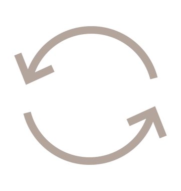 Eşitleme renkli vektör simgesi