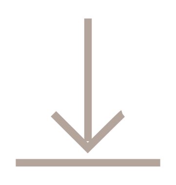 Renkli vektör simge İndiriyor