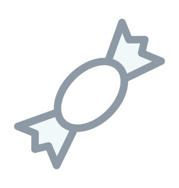 Şeker renkli vektör simgesi