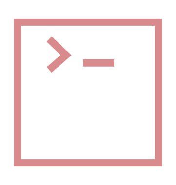 Renkli vektör simge kodlama html