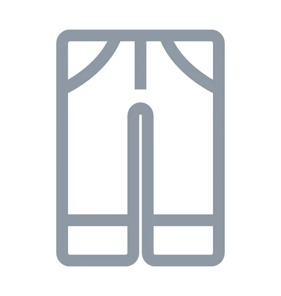 Hussymbol Ingången Färgad Linje — Stock vektor