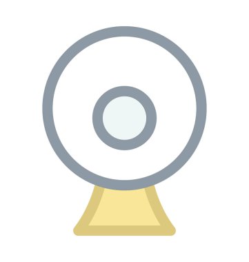 Webcam renkli vektör simgesi