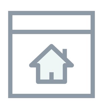 Online özellik renkli vektör simgesi