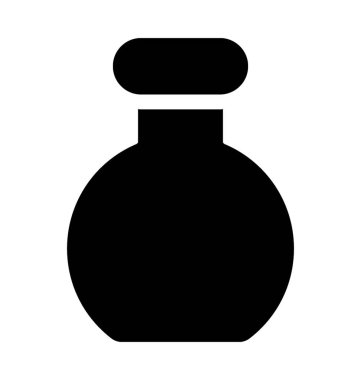 Vazo düz vektör simgesi