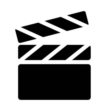 Alkış Tahtası Düz Vektör Simgesi