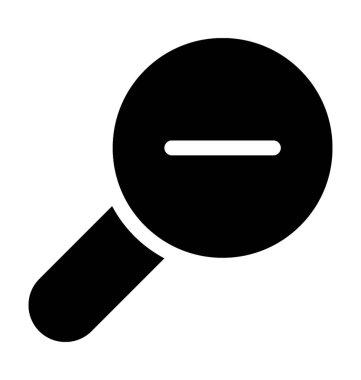 Düz vektör simgesi zoom