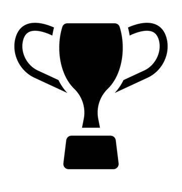 Trophy Düz Vektör Simgesi