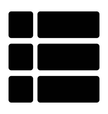 Kontrol Listesi Düz Vektör Simgesi