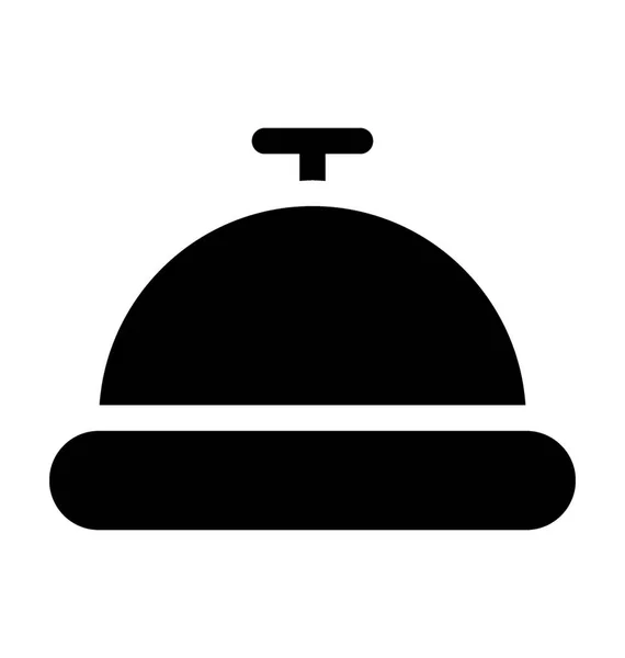 Decken Lebensmittel Flache Vektor Symbol — Stockvektor