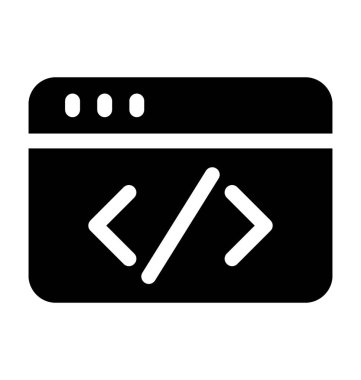 Web Developmentflat vektör simgesi