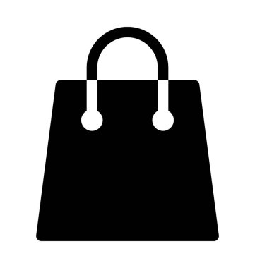 Alışveriş Bagflat vektör simgesi