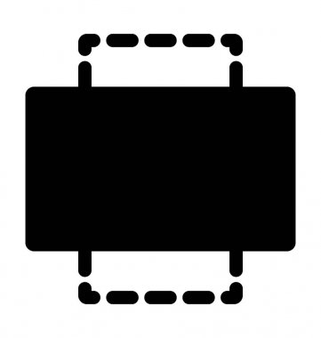 Sayfa tasarım düz vektör simgesi