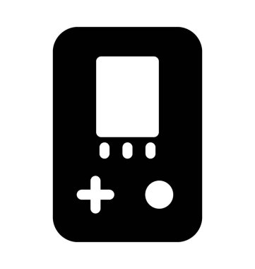 Gameboy düz vektör simgesi