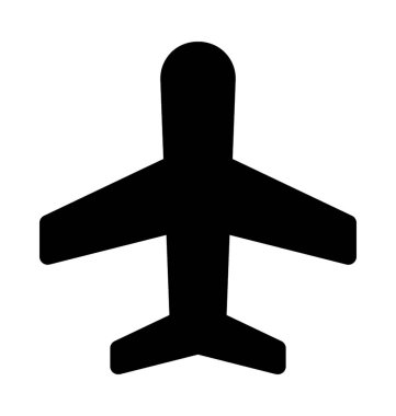 düzlem düz vektör simgesi