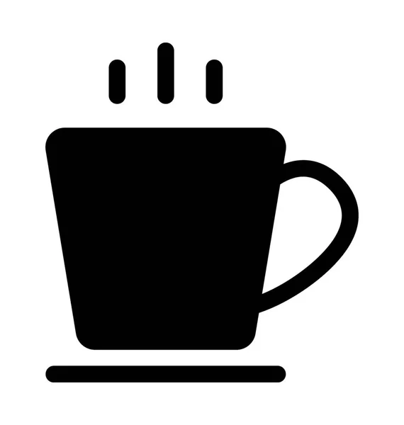 Τσάι Διανυσματικά Cupflat Εικόνα — Διανυσματικό Αρχείο