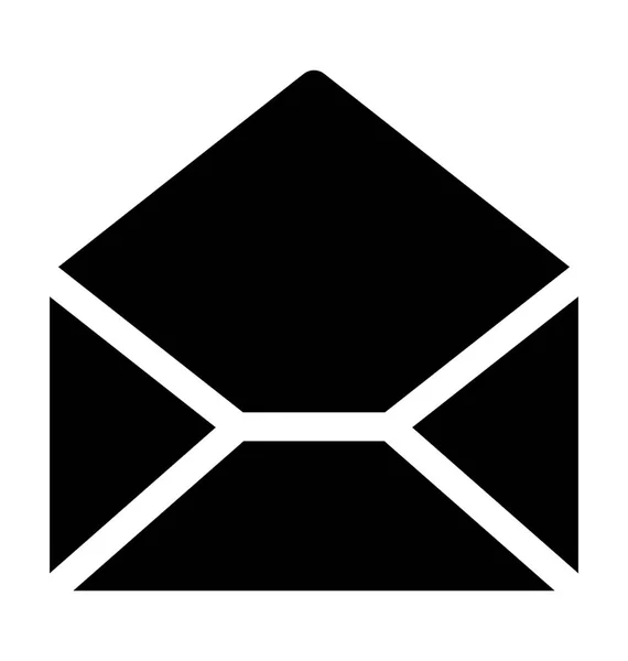 Envelope Flat Vector Icon — Stock Vector
