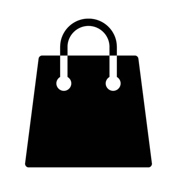 ショッピング Bagflat ベクトル アイコン — ストックベクタ