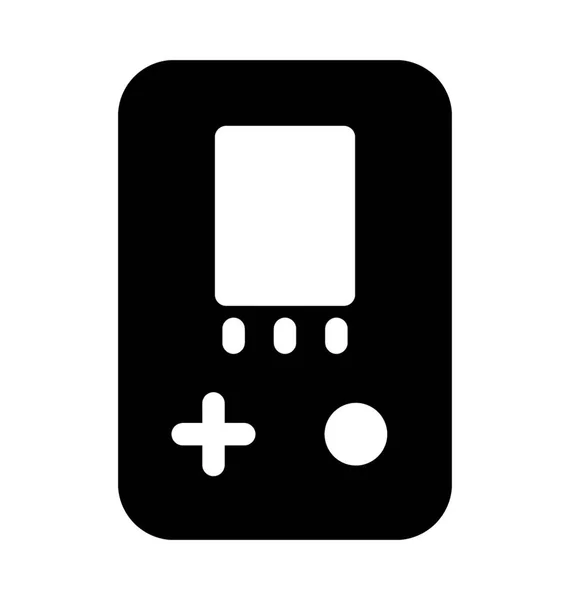 Game Boy Plochý Vektorové Ikony — Stockový vektor