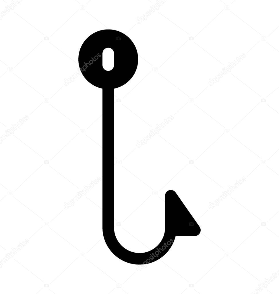 Fishing Knot Flat Vector Icon