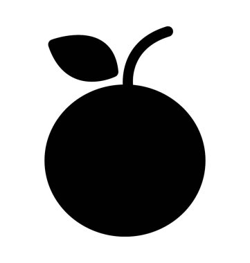 Turuncu Düz Vektör Simgesi