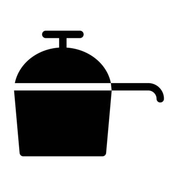 Ot Düz Vektörü Simgesi Pişiriliyor